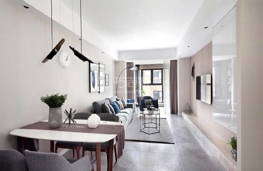 学院路95平米北欧风格设计方案