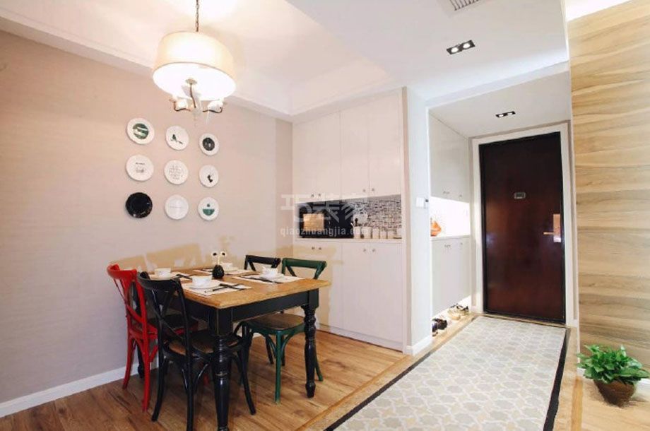 康营家园90平简约风格设计方案