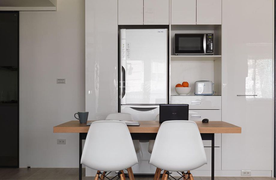 春晖园100平米新中式风格设计方案