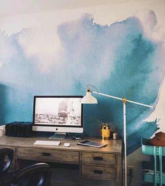 老房装修做一面彩色墙 让你每天好心情
